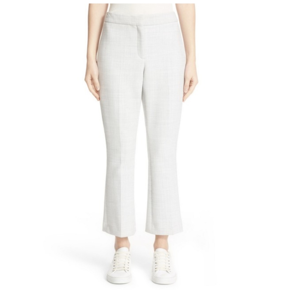 Theory Erstina Pioneer Crop Flare Trousers